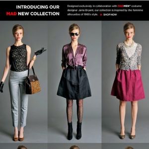 XS Banana Republic “Mad Men” black lace tank cami